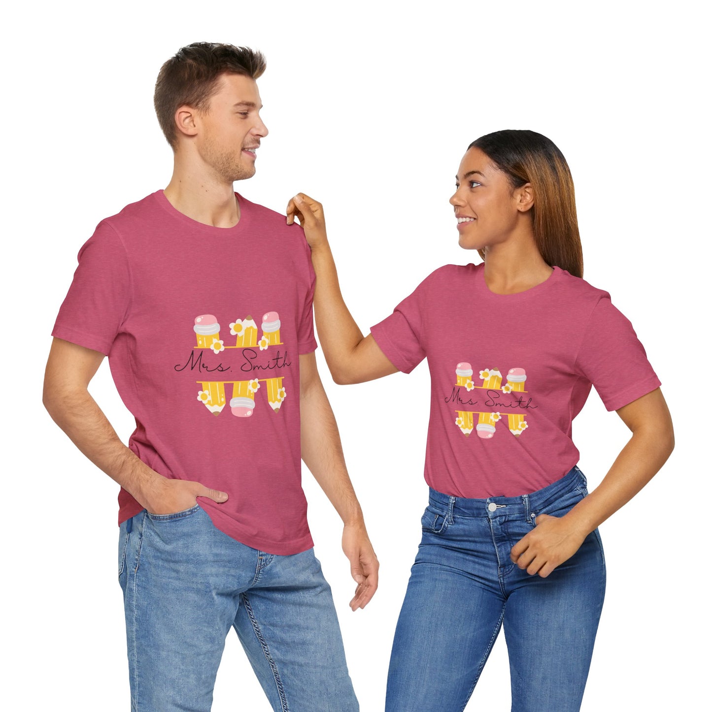 Personalized Teacher Tee