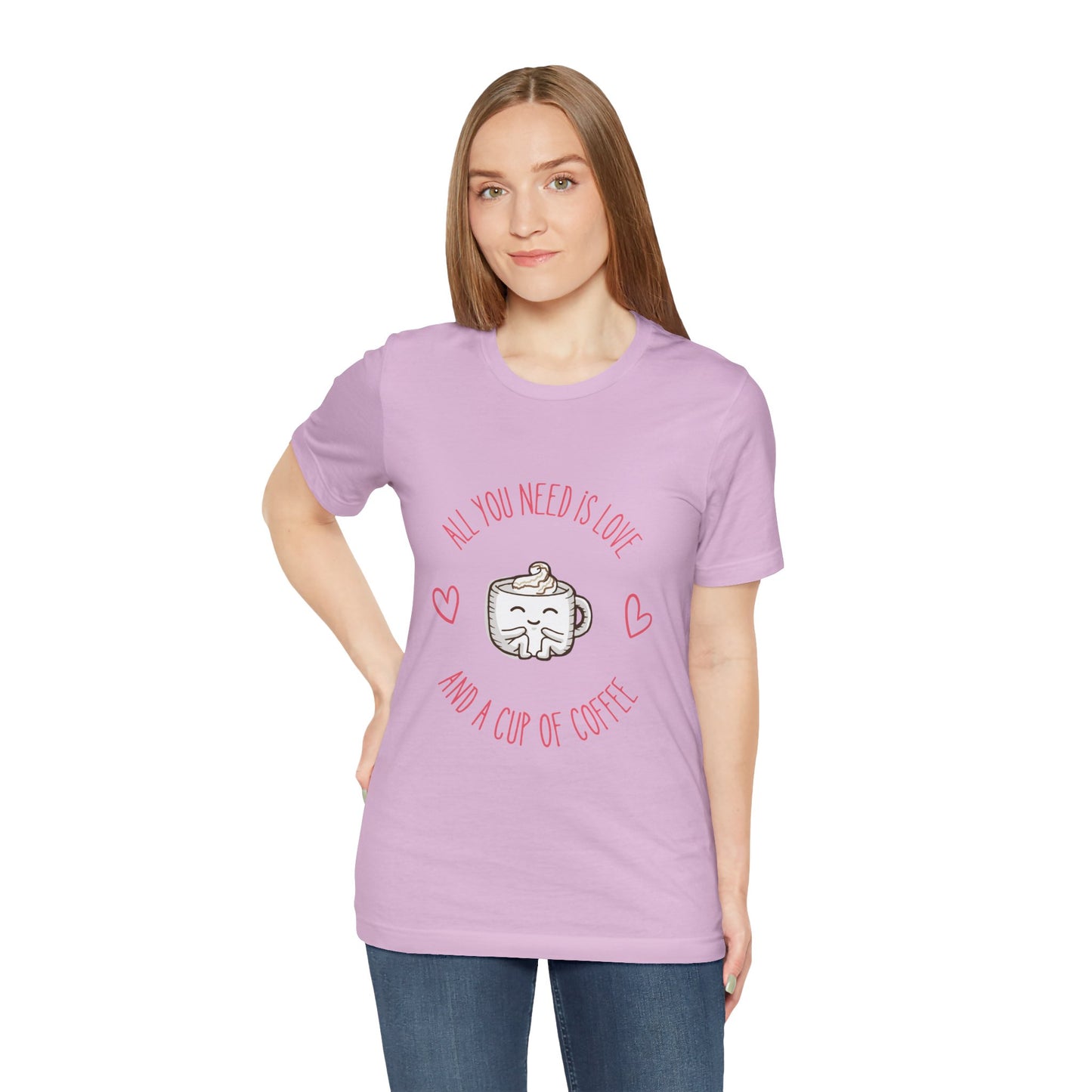 Love and Coffee Unisex Tee