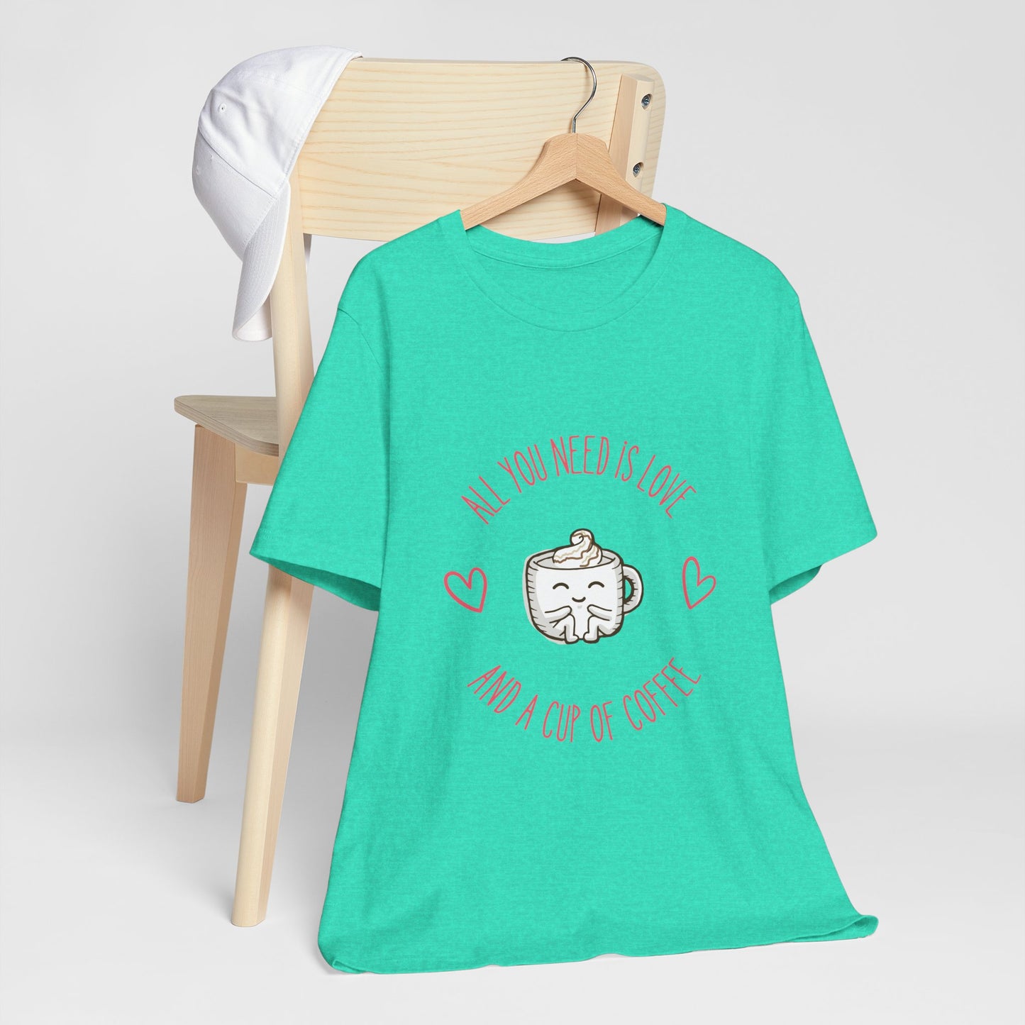 Love and Coffee Unisex Tee