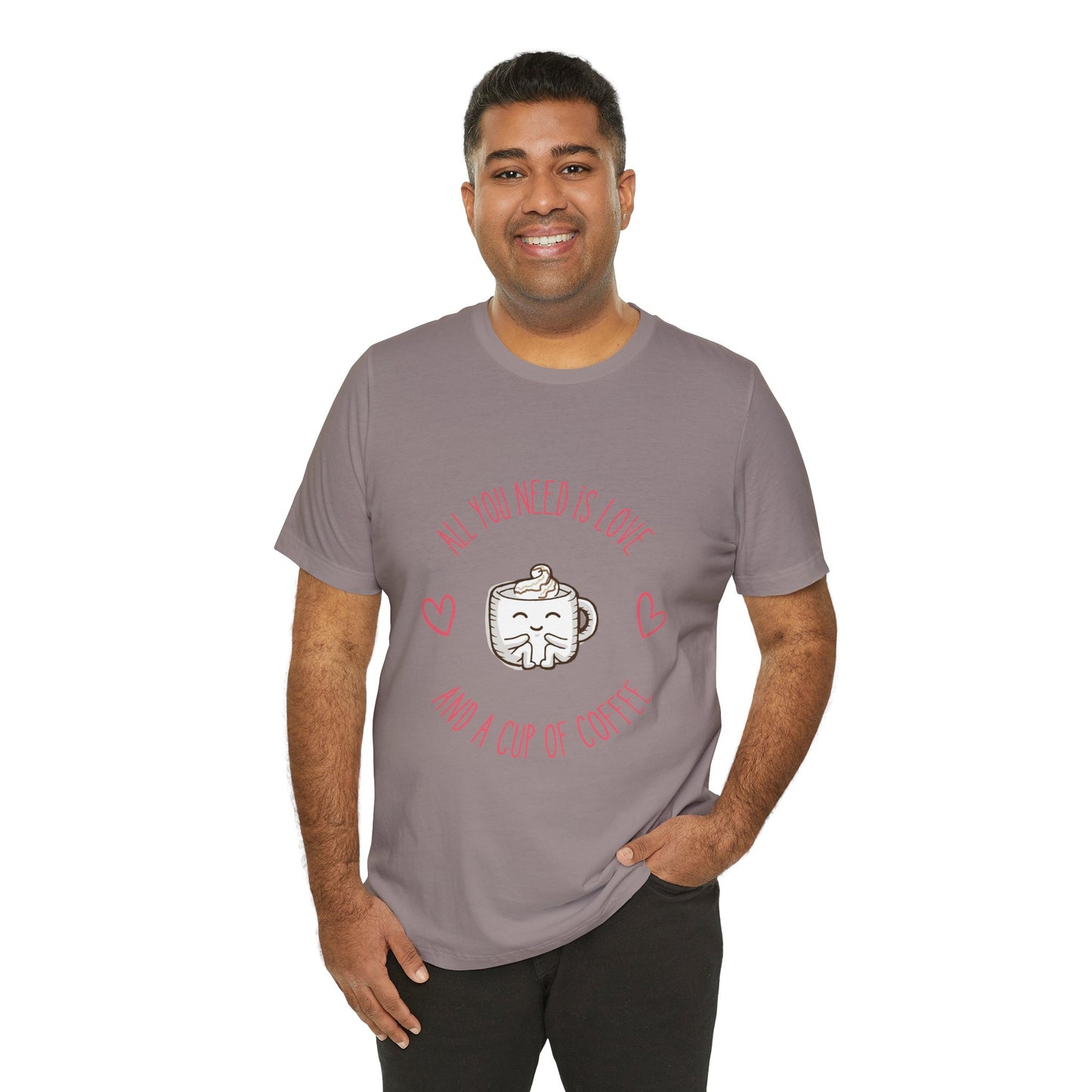 Love and Coffee Unisex Tee