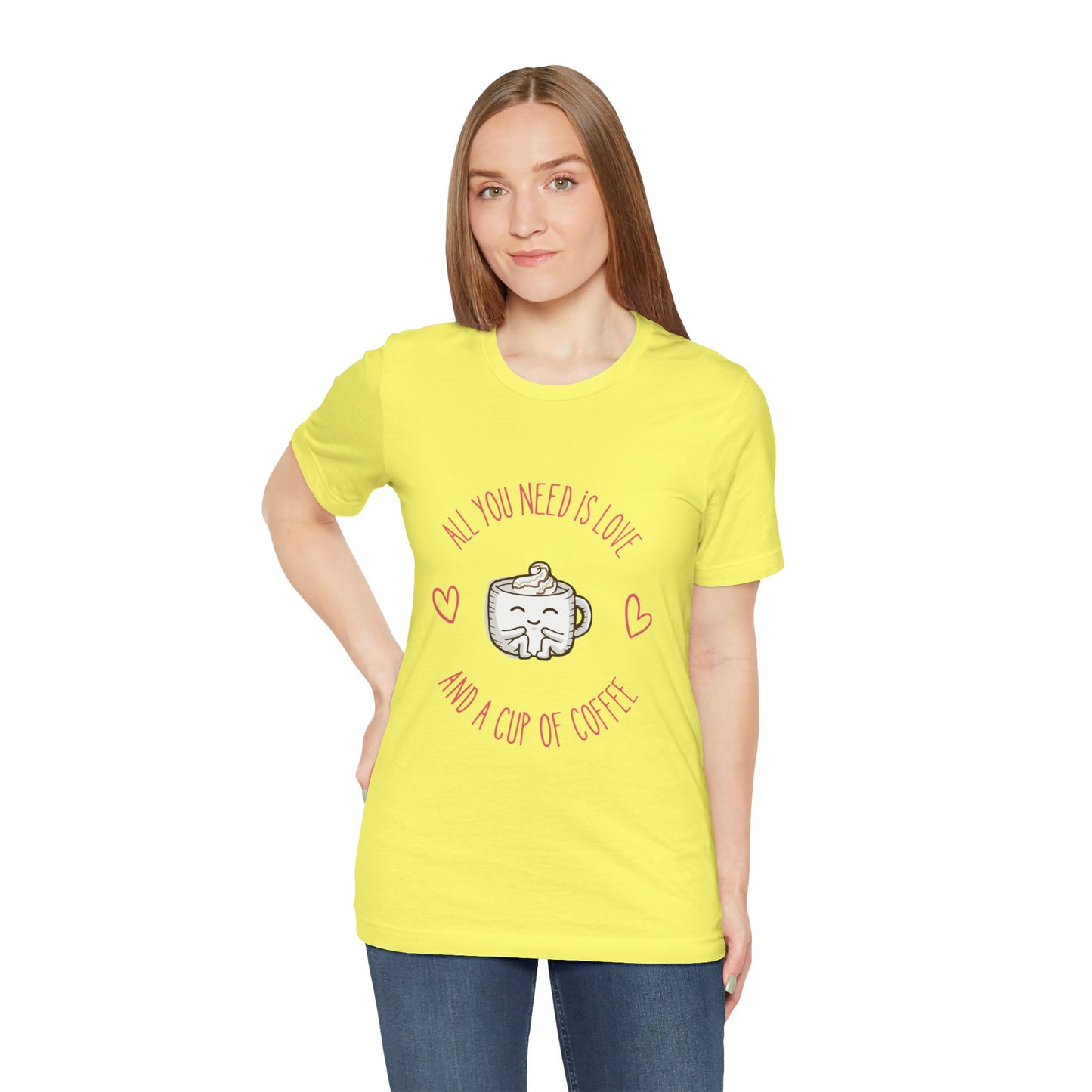 Love and Coffee Unisex Tee
