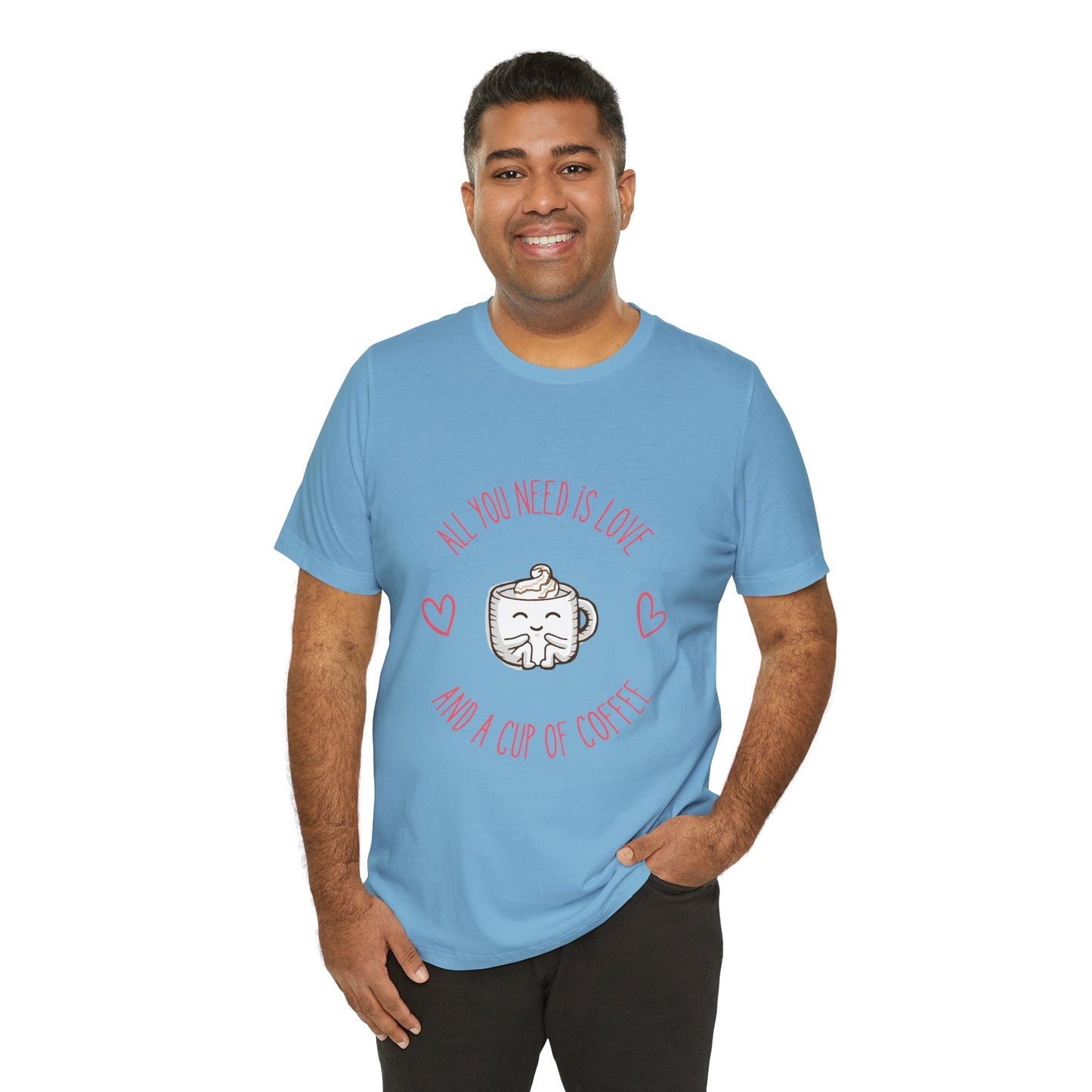 Love and Coffee Unisex Tee