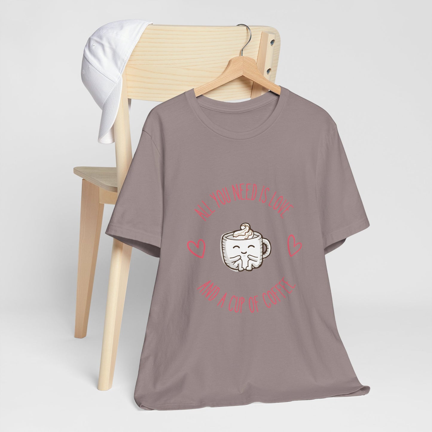 Love and Coffee Unisex Tee