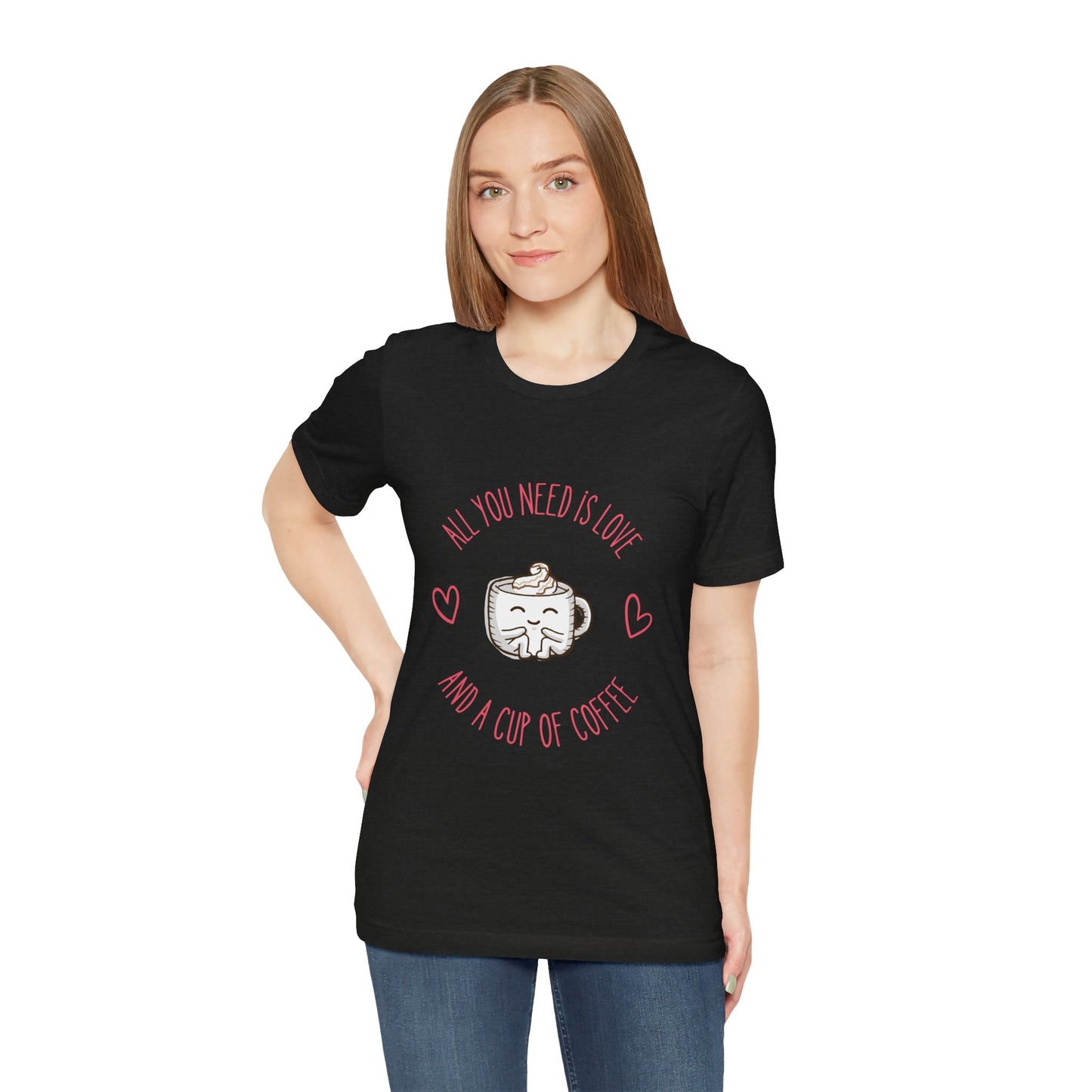 Love and Coffee Unisex Tee