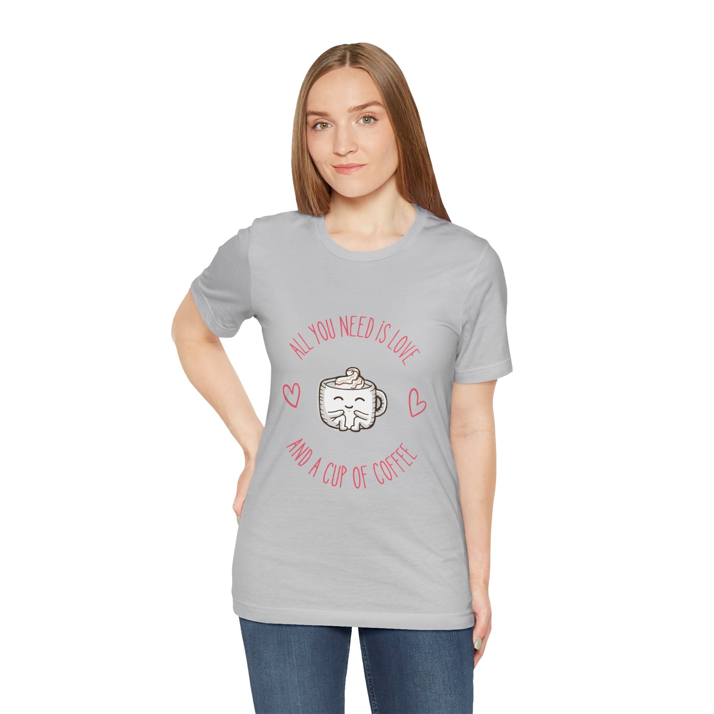 Love and Coffee Unisex Tee