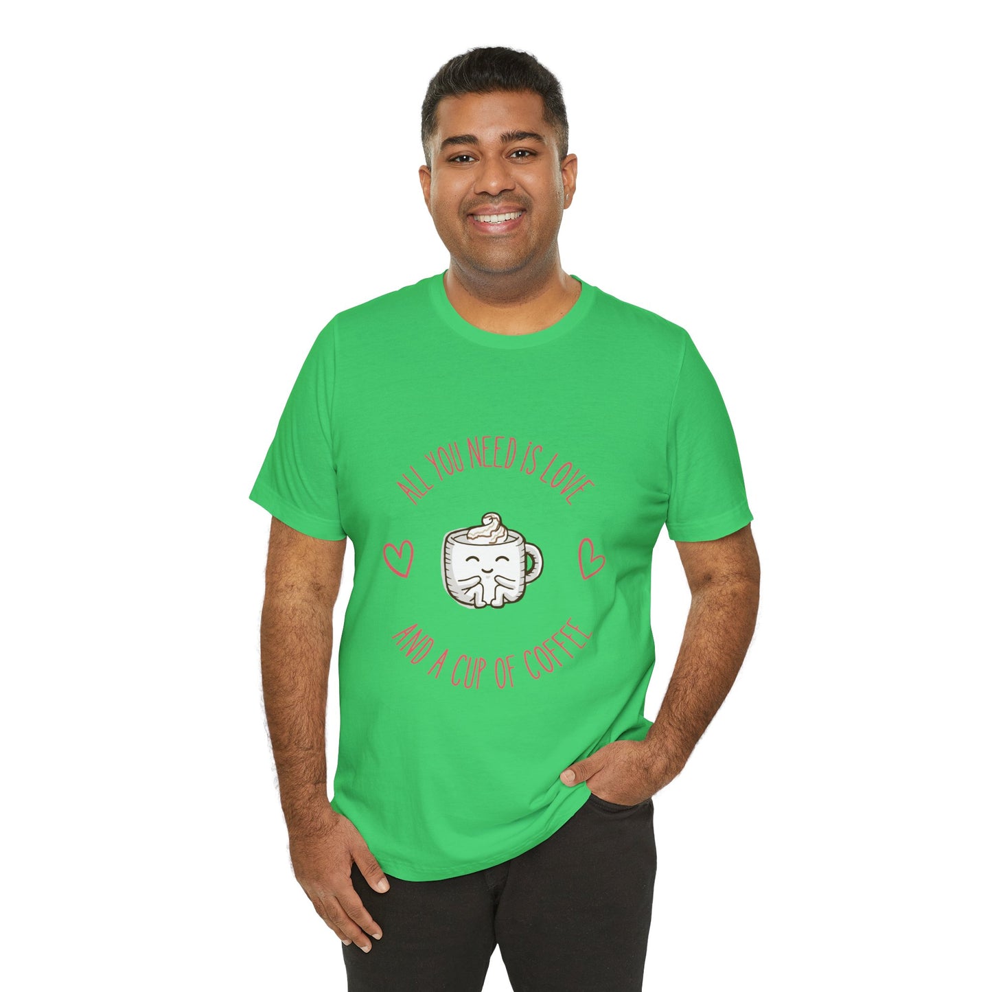 Love and Coffee Unisex Tee