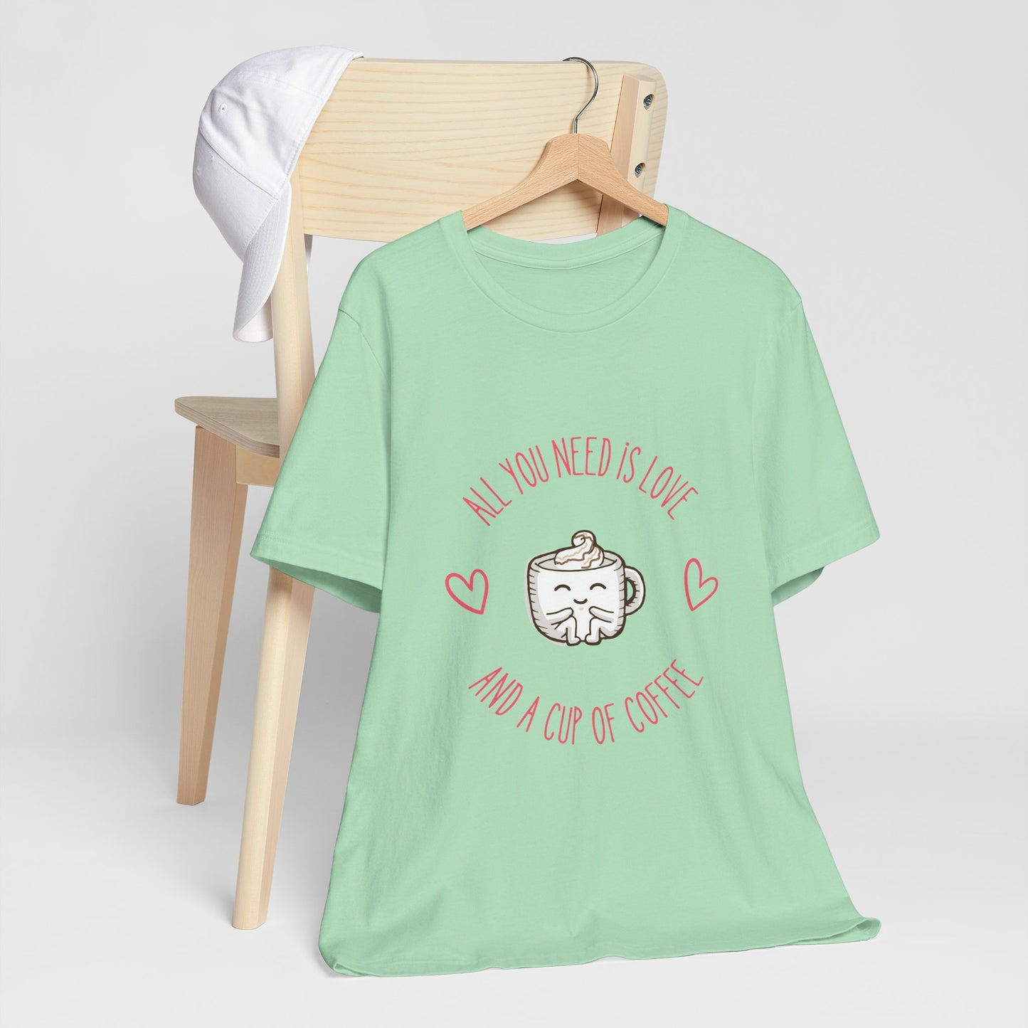 Love and Coffee Unisex Tee