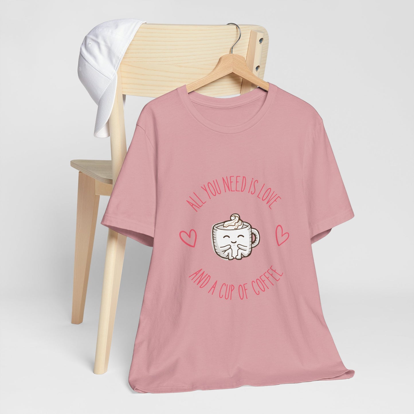 Love and Coffee Unisex Tee