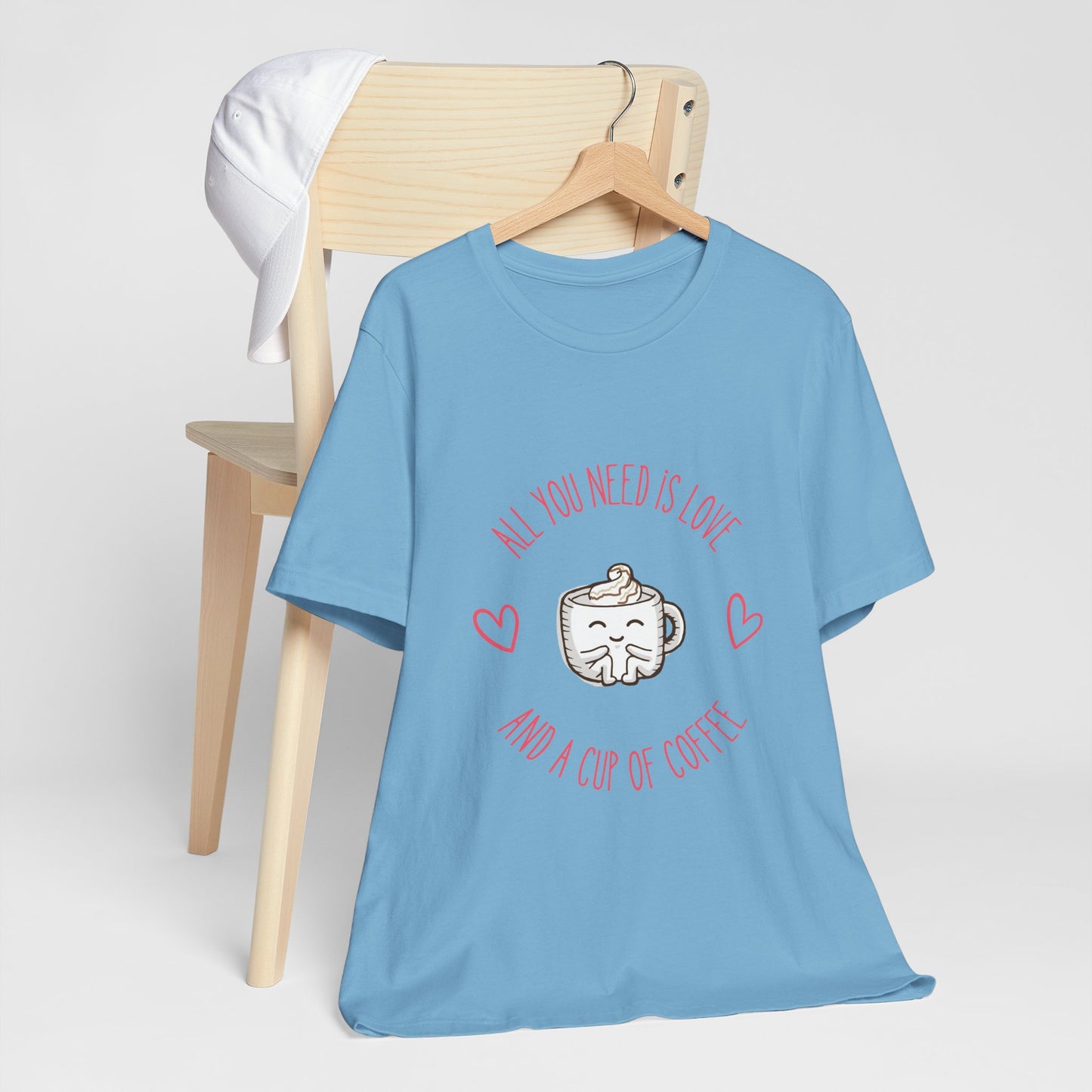 Love and Coffee Unisex Tee