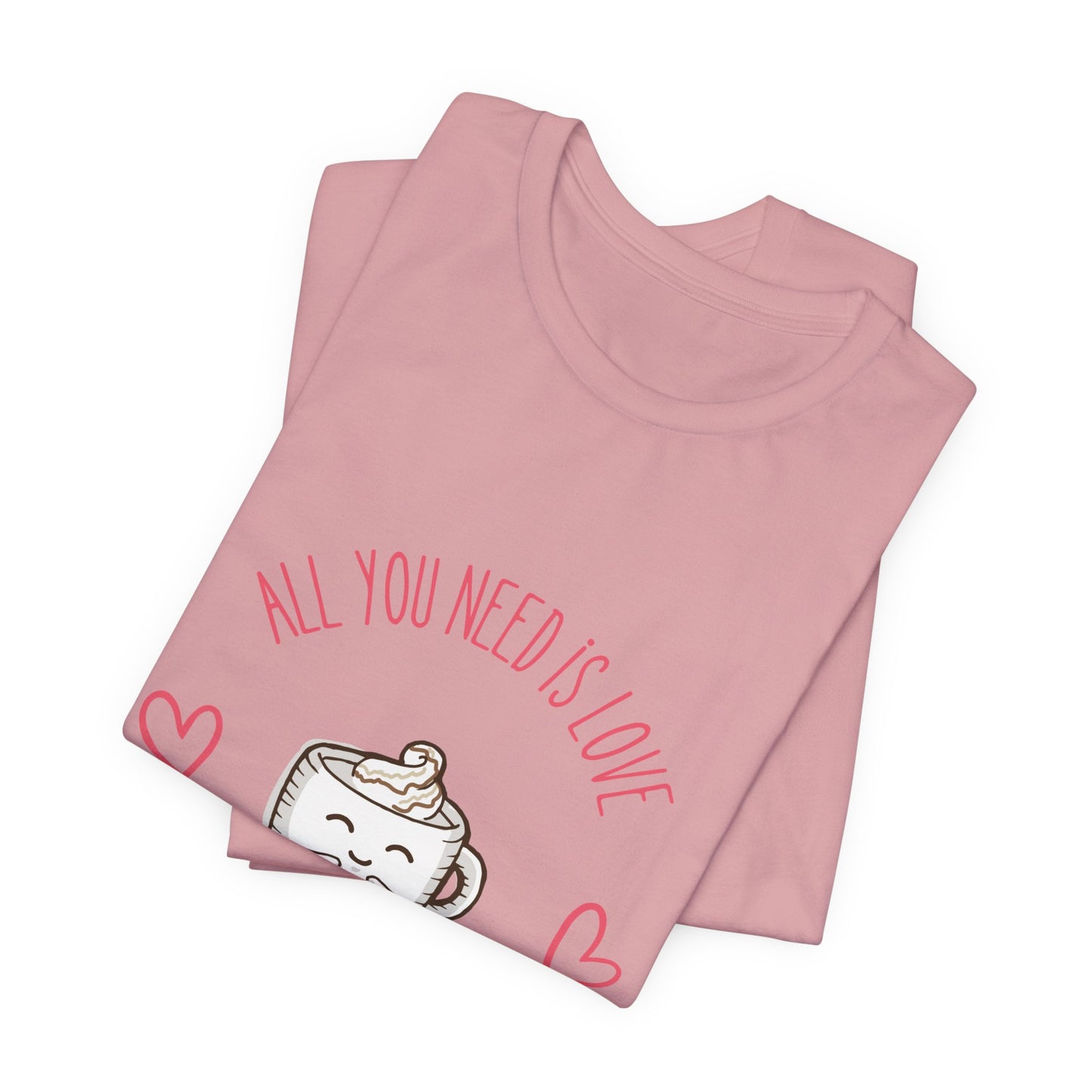 Love and Coffee Unisex Tee