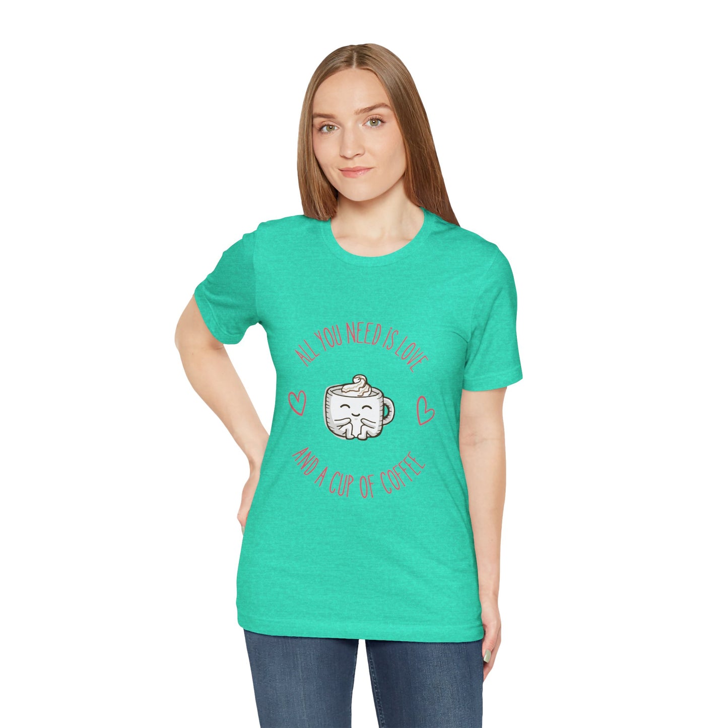 Love and Coffee Unisex Tee