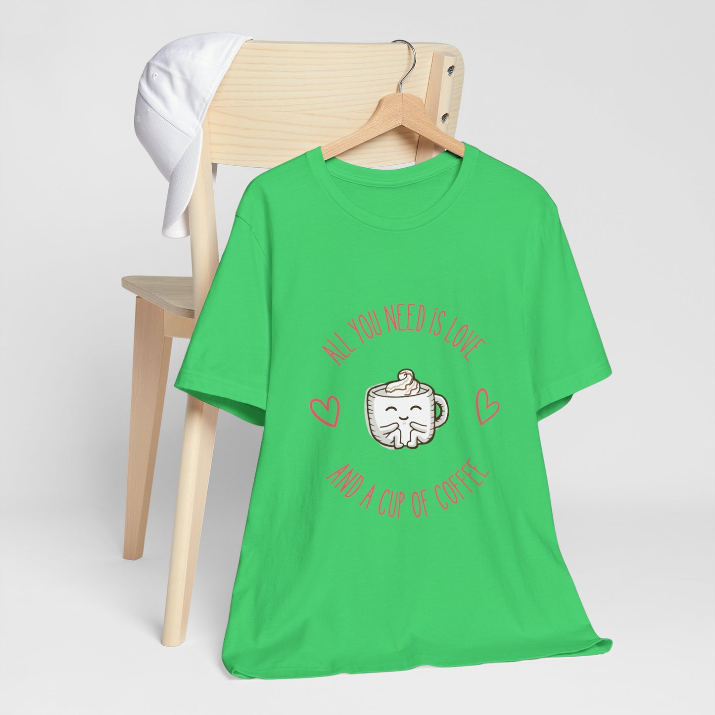 Love and Coffee Unisex Tee